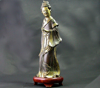 清代 仕女像
