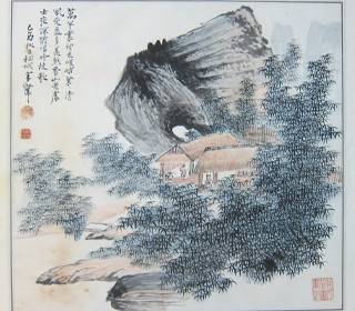 萬竿叢裡 葉葉清風